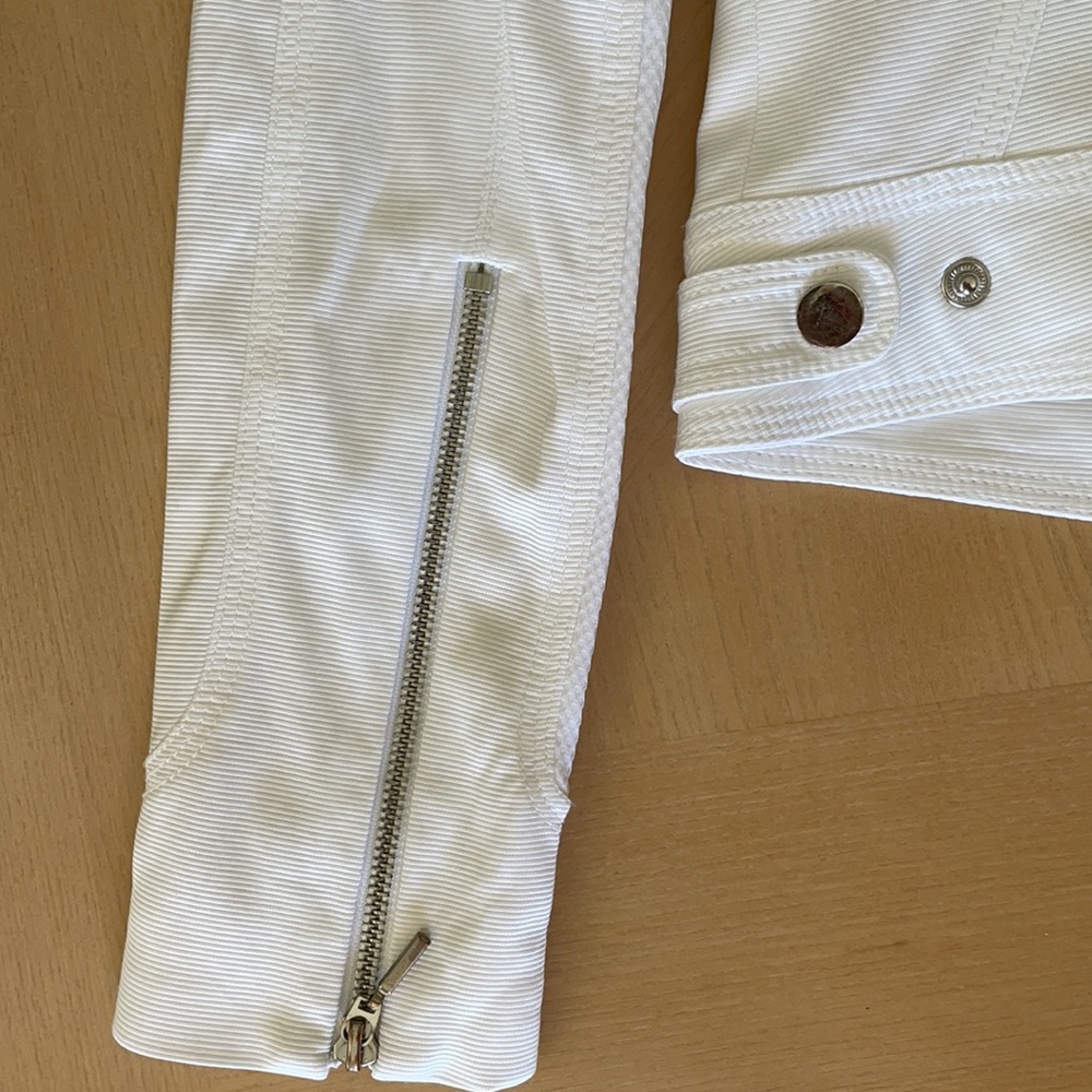 White Biker Jacket - image 6